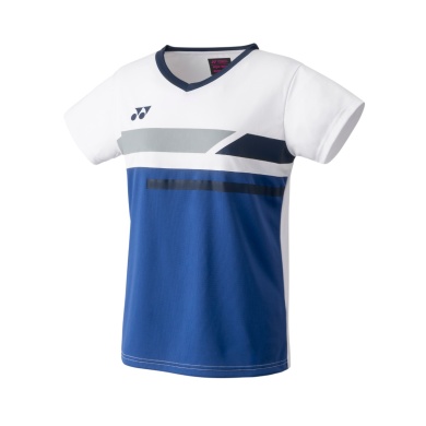 Yonex Sport T-shirt Crew Neck Club Team 2023 blue/white Women